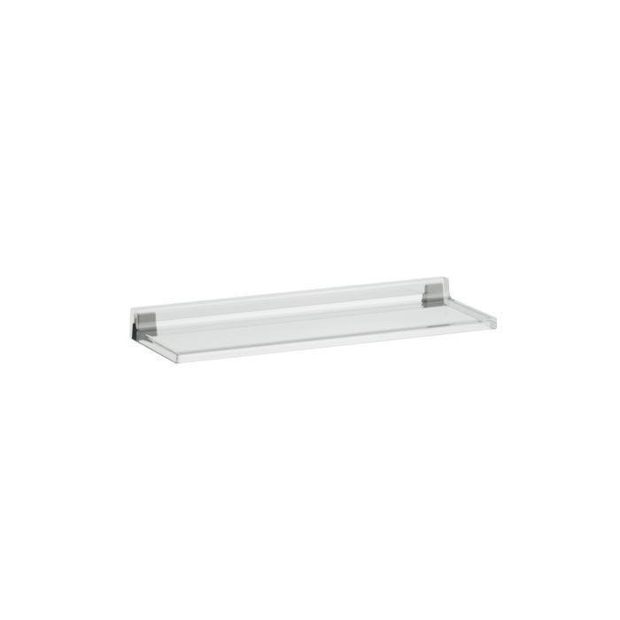 LAUFEN Kartell Ablage H3853300840001 450x155x40mm, Kristallklar