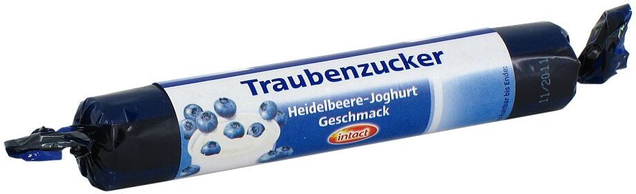 Intact Traubenzucker Heidelbeere Joghurt Rolle