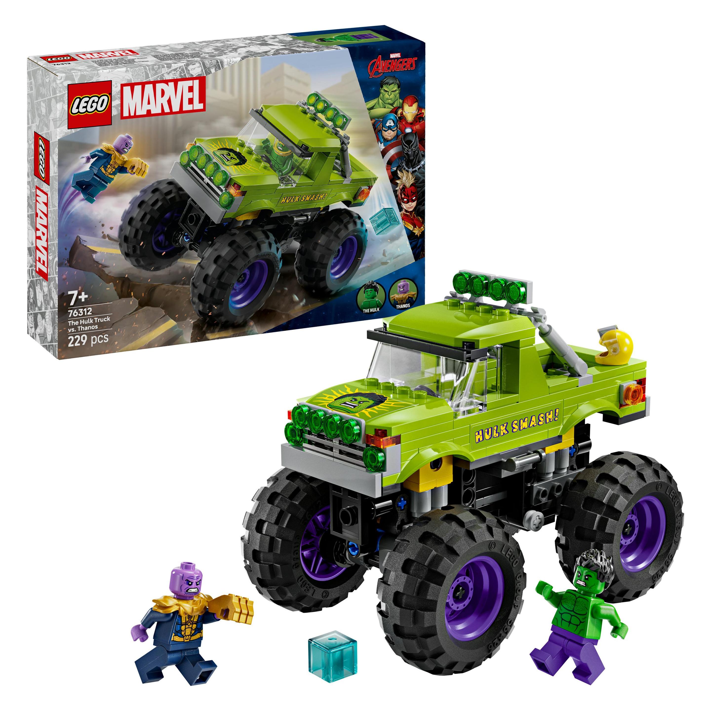 LEGO Hulk-Truck vs. Thanos (LEGO Marvel) (76312)