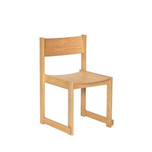Hubsch Forma stoel naturel stapelbaar