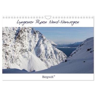 Lyngener Alpen Nord-Norwegen (Wandkalender 2027 DIN A4 quer), CALVENDO Monatskalender