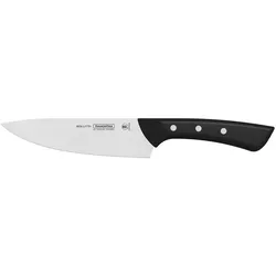 Tramontina SOLUTTA Kochmesser, 15,5 cm, Küchenmesser, rostfreier Edelstahl, Allzweckmesser, ergonomischer Griff, NSF-zertifiziert, spülmaschinenfest