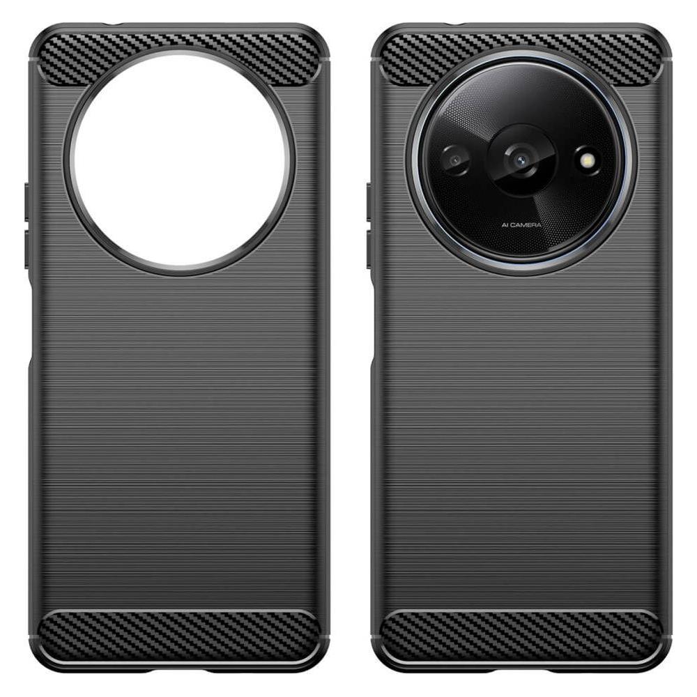 Cover-Discount Xiaomi Redmi A3 - Metall Carbon Look Hülle (Xiaomi Redmi A3) (52551704)