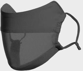 Uplift Picks Ice Silk Breathable Sun Protection Face Mask Thin Mesh Outdoor Sports Cover black adult