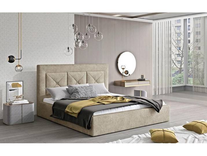 Xlmoebel Bett Klassisches Holz-Doppelbett im modernen Design, Hergestellt in Europa
