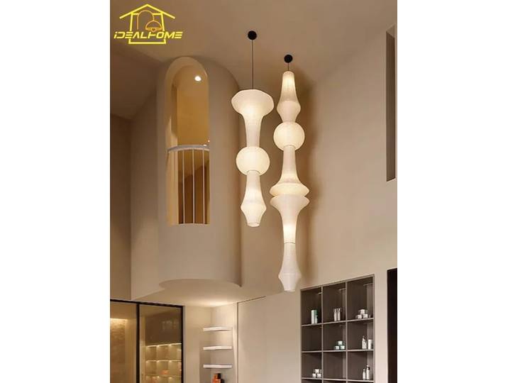 Design japonais Akari Noguchi Yong lampes suspendues LED E27 Wabi-sabi lampe suspendue moderne pour salon canapés décor à la maison chambre