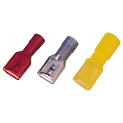 Intercable Flachsteckhülse ICIQ145FHVIPC 0,5-1qmm 4,8x0,5 rot