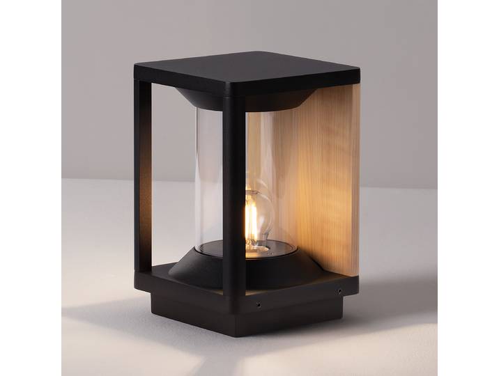 Borne lumineuse 15 x 22cm Gris/Marron gris
