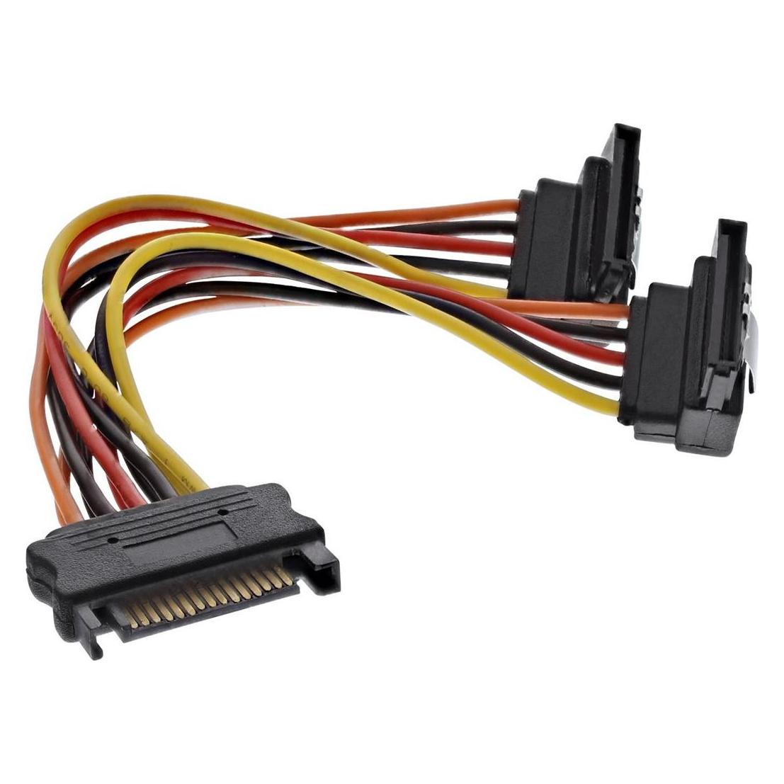 InLine SATA Strom-Y-Kab. (30 cm, SATA) (29683Y)