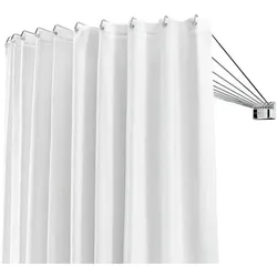 Sealskin, Duschvorhangstange, Swing Shower curtain rail set Chrome