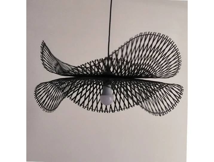 Art créatif chinois fait à la main lustre en bambou Restaurant cuisine île pendentif LED lampe salon de thé hôtel suspendu éclairage décor