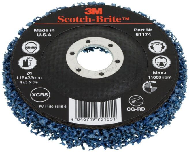 3M Disque de nettoyage grossier (SiC), CG-RD,⌀ disque: 115 mm (7000077972)
