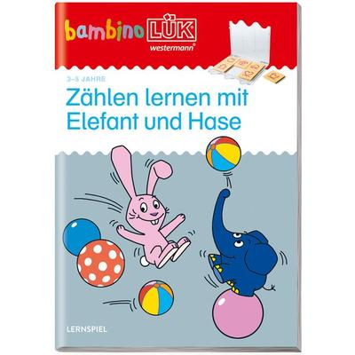 bambinoLÜK - Zählen lernen mit Elefant und Hase, Geheftet von , Westermann Lernwelten GmbH, 978-3-8377-7516-7