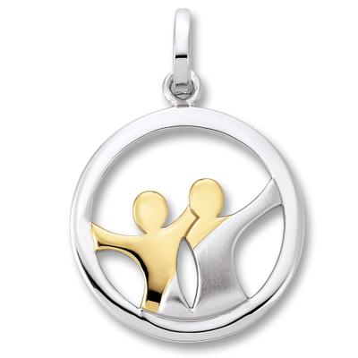 Sternzeichenanhänger ONE ELEMENT "Zwilling Sternzeichen Anhänger aus 925 Silber", silber, Schmuckanhänger, Damen, Zwilling, Silber 925 (Sterlingsilber), Sinnbild Ihrer Persönlichkeit – eine schöne Idee zum Verschenken