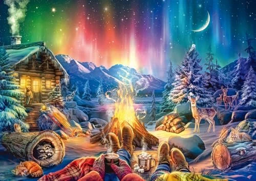 Schmidt Spiele Lagerfeuerromantik unterm Sternenhimmel (1000 Teile)