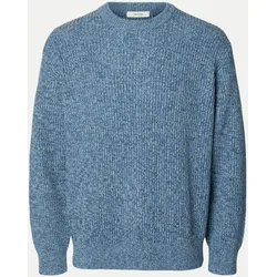 Grobstrickpullover SLMTILUM Blau M