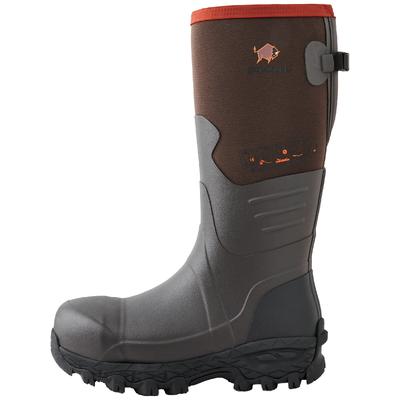 Stiefel GATEWAY1 "Country 17" 4mm Nano", Mädchen, Gr. 48, braun (dunkelbraun), Obermaterial: 100% Naturkautschuk NaRubber., Schuhe Stiefel