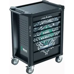 Wera Werkstattwagen 9700 Tool Rebel B785xT709xH1020mm 1000kg 7 Schubl.78-tlg.