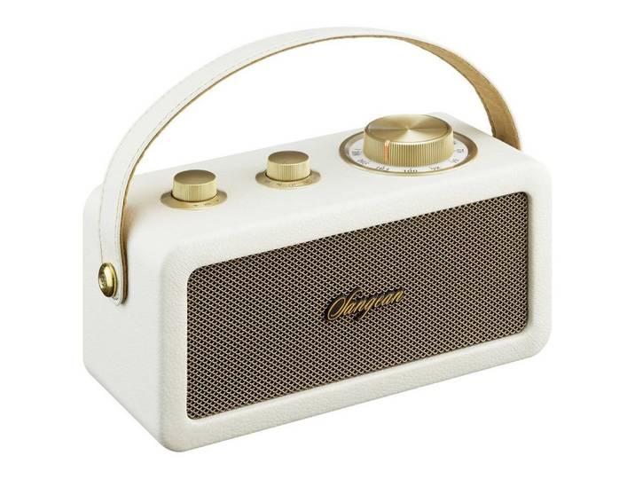 Sangean RA-101 Akku-Radio FM Bluetooth®, AUX wiederaufladbar Ivory, Gold Radio (wiederaufladbar)