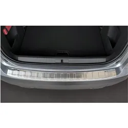 Avisa, Kennzeichenhalter, Edelstahl Ladekantenschutz für Citroen C4 / E-C4 (elektro) ab 2021 bis heute (Heck, Langformat)