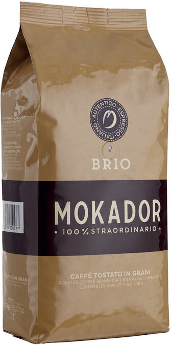 Mokador Castellari - Brio Arabica-robusta - Kaffeebohnen 1 Kg - MaxiCoffee