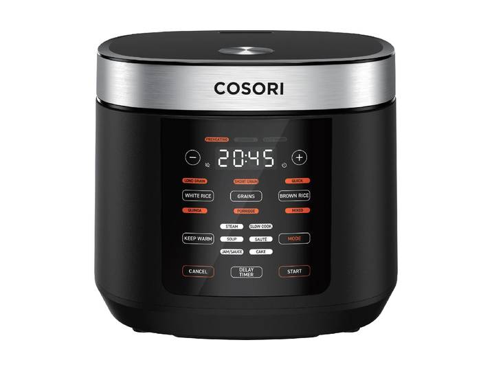 Reiskocher Cosori CRC-R501-KEU 5 l , schwarz, silberfarben, Reiskocher, Reiskocher, Reiskocher