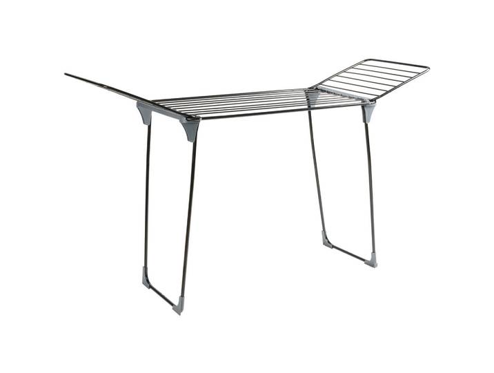 Homeware Standtrockner Orion Full, Anthrazit, Schwarz, Metall, Kunststoff, 55x88x180 cm, klappbar, Haushalt & Reinigung, Wäschepflege, Wäscheständer