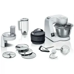 Bosch Küchenmaschine MUM5 Serie 4 1kW 7 Stufen weiß, MUM5X220