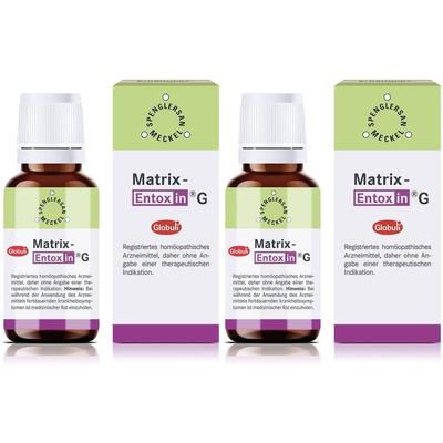 MATRIX-Entoxin G Globuli 2x 2x10 g