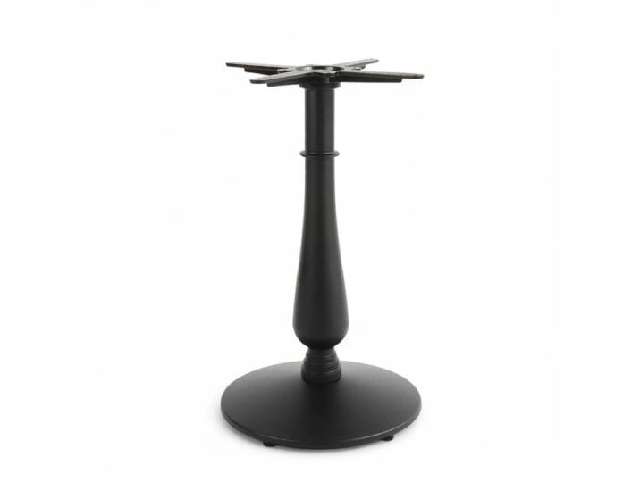 Pied de table VENISE - Noir - Base Ronde