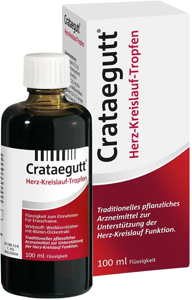 Crataegutt Herz-Kreislauf-Tropfen 100 ml Flüssigkeit zum Einnehmen