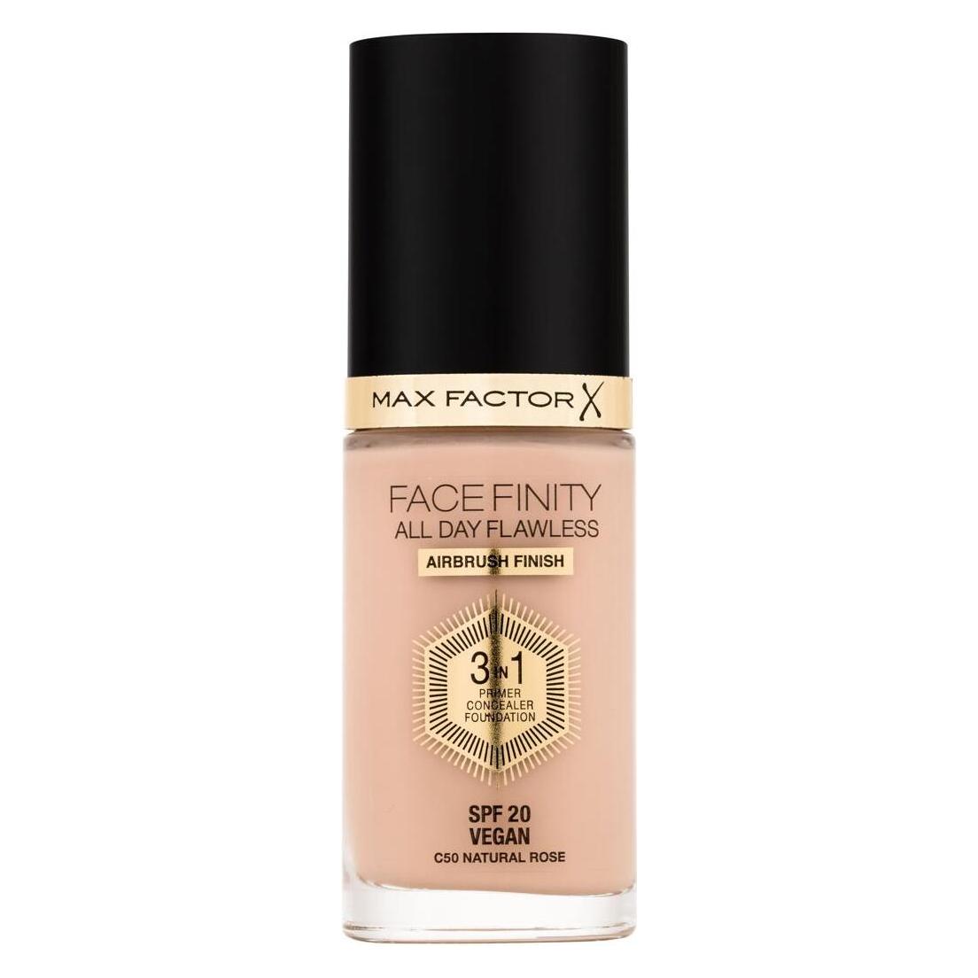 Max Factor FACEFINITY All Day Flawless 3in1 Foundation Nr. C50 30ml (Natural Rose) (99350155534)