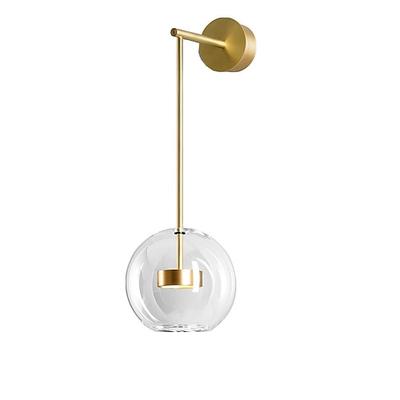 LED-Wandleuchte Nachttischleuchte Nordic Bubble Modell Zimmer Hotel Schlafzimmer Glaskugel Wandleuchte Schlafzimmer Nachttisch Wandleuchte