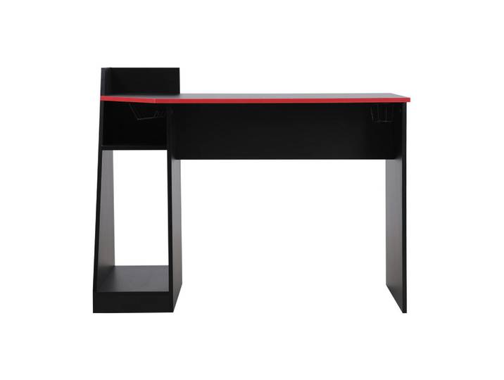 Mobili Rebecca Schreibtisch Schwarz 50/110/85 cm, 50x85x110 cm, Büromöbel, Schreibtische, Schreibtische