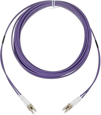 pro snake LWL MADI LC Duplex OM4 7,5m Violet