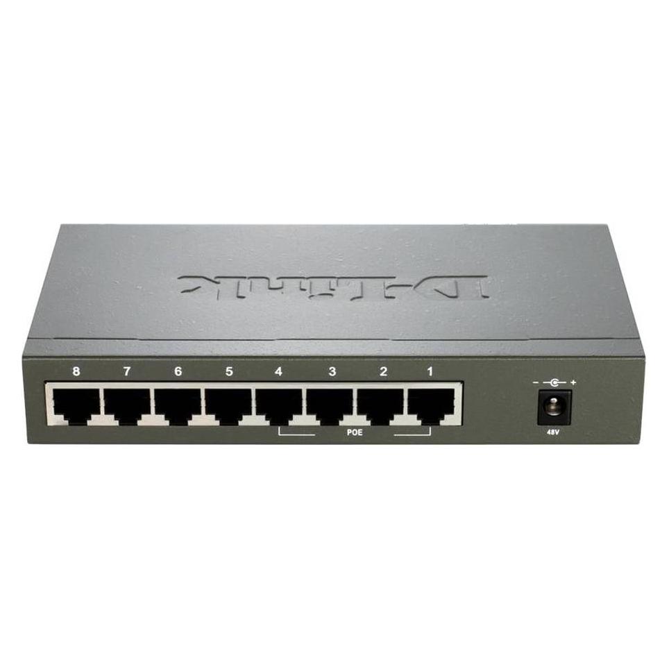 D-Link 8-PORT LAYER2 POE (8 Ports) (DES-1008PA)