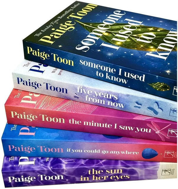 Simon & Schuster Paige Toon 5 Books Collection Set - Someone I Used to Know, The Minute I Saw You, The Sun in Her Eyes, Five Years From Now, If You Could Go Anywhere