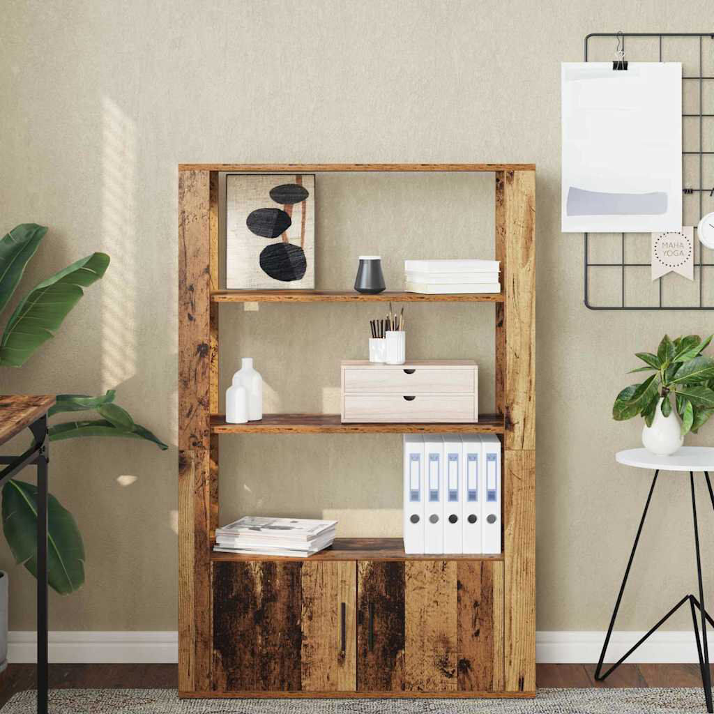Natur Pur 80 cm W Sideboard Old Wood 119.5cm H X 80cm W X 30cm D