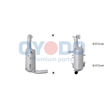 OYODO Ruß-/Partikelfilter, Abgasanlage 20N0107-OYO für ALFA ROMEO