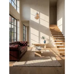 Teppich Kurzflor Creme 160 x 230 cm - GLAVEN   Kadima Design
