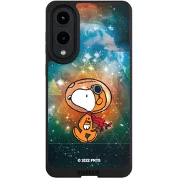 Nivocase Handyhülle für Samsung Galaxy S25 Edge Hülle NIVOpure Case Schwarz Astronaut Offizielles (Samsung Galaxy S25 Edge), Smartphone Hülle, Schwarz