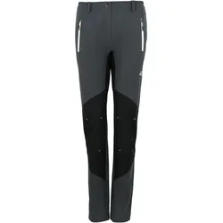 Peak mountain, Damen, Outdoorhose, Damen-Hose mit 2 Eingrifftaschen (L), Grau