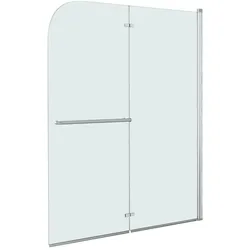 vidaXL, Duschkabine + Duschwand, Pamela (140 cm, 120 cm, 140 cm)