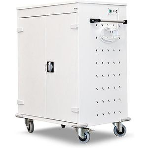 Rotstahl Laptopwagen 461884, grau, 16 Ladeplätze