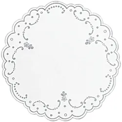 1000 Dunicel®-Untersetzer Ø 19 cm Romantic White