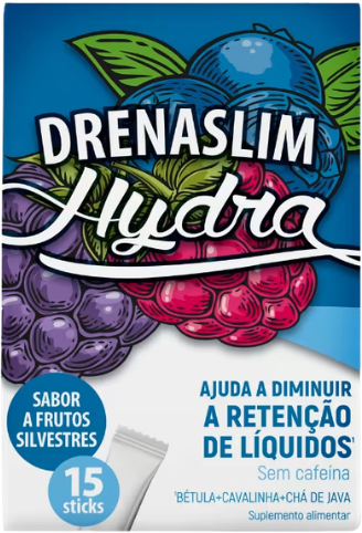 Drenaslim Hydra Suplemento Alimentar Drenante 15un