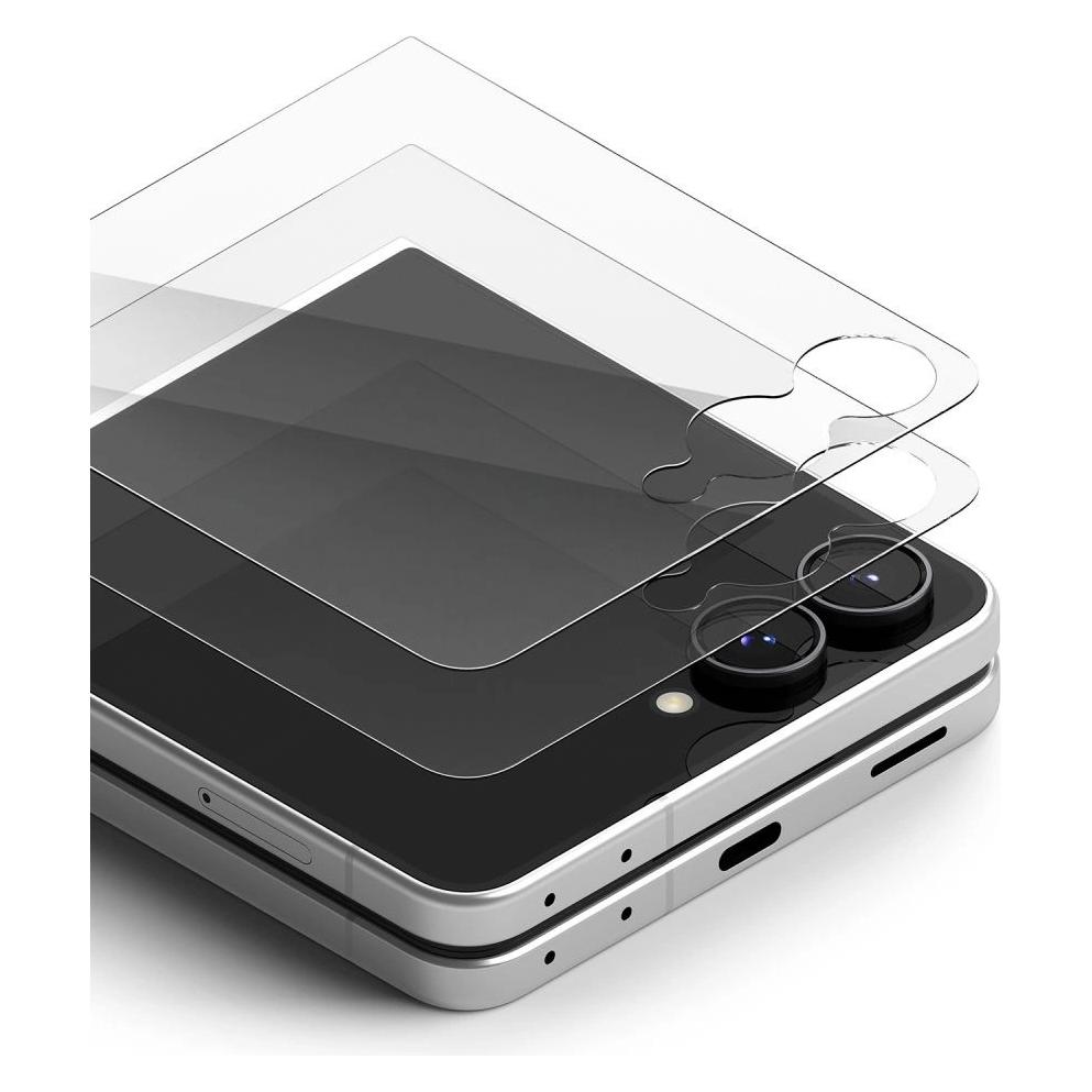 Ringke - Cover Display Tempered Glass Pro (2 pack) - Samsung Galaxy Z Flip8 - Clear (2 Stk., Samsung Galaxy Z Flip8) (RINGKE)