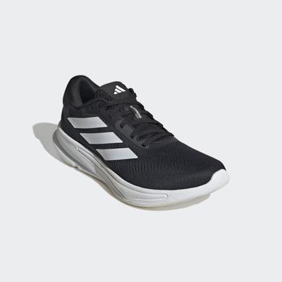 Laufschuh ADIDAS PERFORMANCE "SUPERNOVA EASE", Herren, Gr. 44,5, schwarz-weiß (core schwarz, ftwr weiß, charcoal), Synthetik, Textil, Schuhe Laufschuh, für mehr Komfort