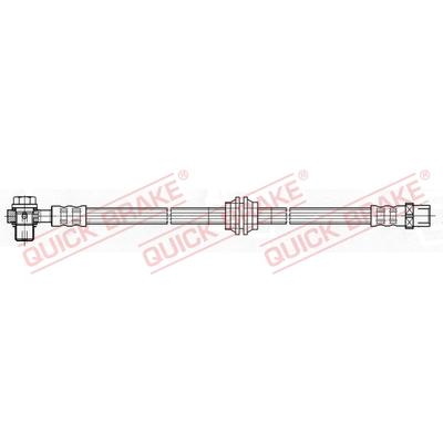 QUICK BRAKE Bremsschlauch 58.996X für MINI