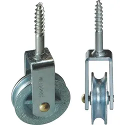 HBS-BETZ Waschseilrolle 5000 Nut 10mm verz.Grauguss Halterung STA verz - 63088